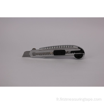 Couteau utilitaire rétractable en alliage de zinc à lame personnalisée